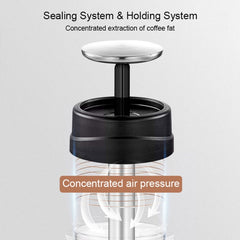 Portable Hand Pressure Espresso Machine Outdoor Accompanying Mini Coffee Cup