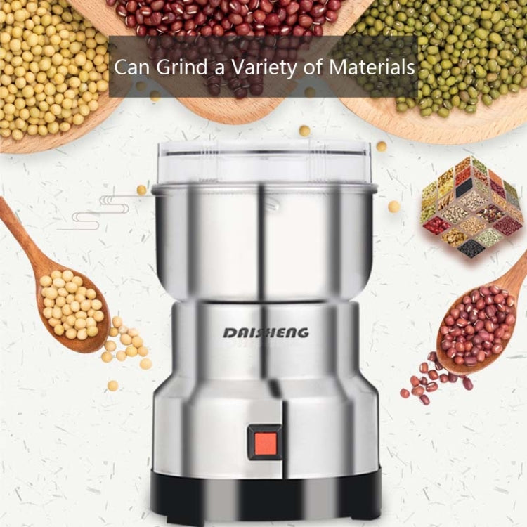 Daisheng Medicinal Material Grinder Powder Machine Household Small Stainless Steel Grinder, CN Plug, US Plug, EU Plug, UK Plug Daisheng Medicinal Material Grinder Powder Machine Household Small Stainless Steel Grinder, CN Plug, US Plug, EU Plug, UK Plug