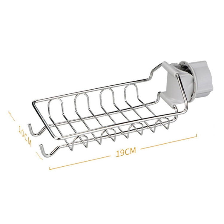 Faucet Rack Stainless Steel Perforated Free Kitchen Sink Storage Rack Rag Sponge Drain Rack, Type A, Type B, Type C Faucet Rack Stainless Steel Perforated Free Kitchen Sink Storage Rack Rag Sponge Drain Rack, Type A, Type B, Type C