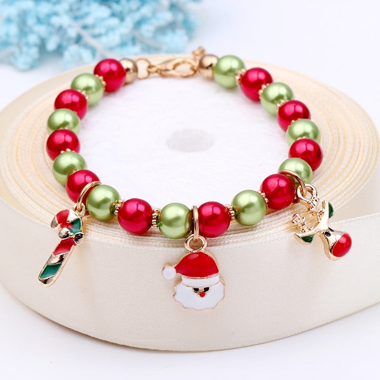 Santa Claus Reindeer Bracelet Christmas Gift Santa Claus Reindeer Bracelet Christmas Gift