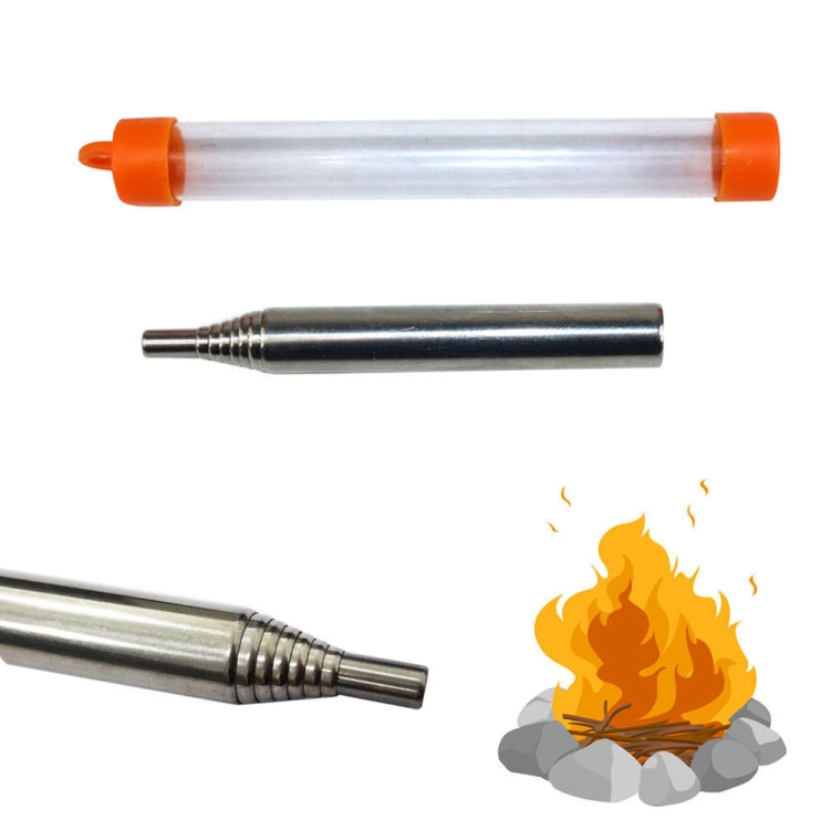 Camping Survival Blow Fire Tube Emergency Fire Starting Retractable blowpipe, 8 Sections Camping Survival Blow Fire Tube Emergency Fire Starting Retractable blowpipe, 8 Sections