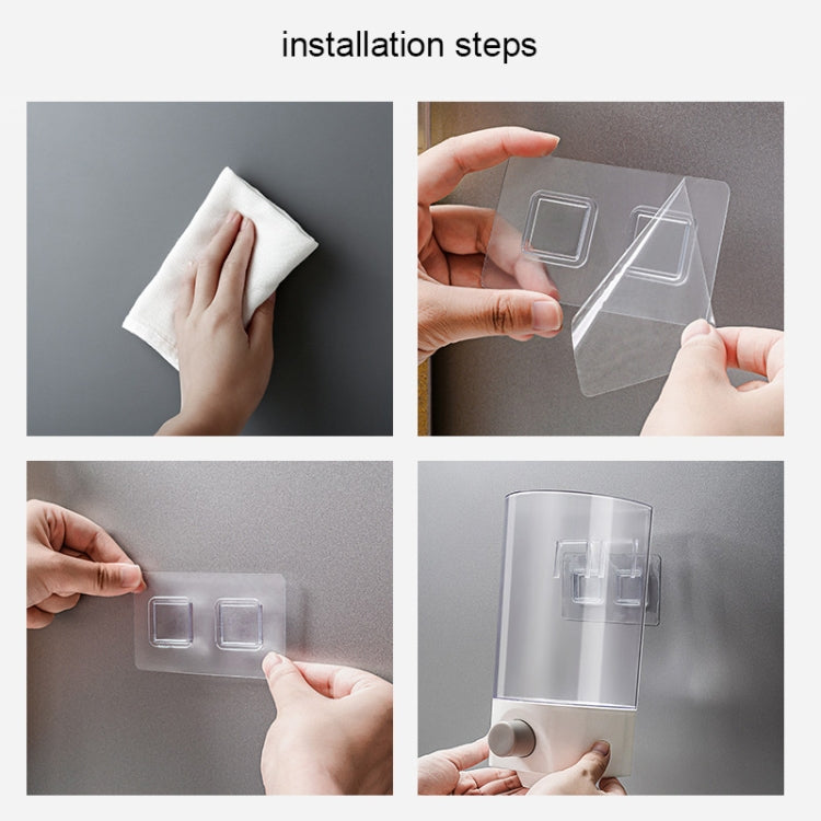 Wall-Mounted Miscellaneous Grain Storage Box Kitchen Large-Capacity Push-Type Sealed Tank, Medium, Large Wall-Mounted Miscellaneous Grain Storage Box Kitchen Large-Capacity Push-Type Sealed Tank, Medium, Large