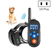800m Remote Control Electric Shock Bark Stopper Vibration Warning Pet Supplies Electronic Waterproof Collar Dog Training Device