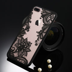 Sexy Floral Pattern TPU + PC Protective Cover Cases for iPhone 7 Plus / 8 Plus, A, B, C, D, E, F