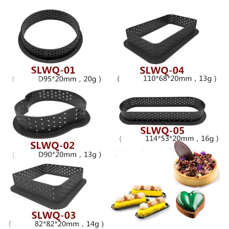 5 PCS Mousse Cake Ring Cheese Tower Ring Mousse Ring Baking Tool, Round, Love, Square, Rectangle, Oval 5 PCS Mousse Cake Ring Cheese Tower Ring Mousse Ring Baking Tool, Round, Love, Square, Rectangle, Oval
