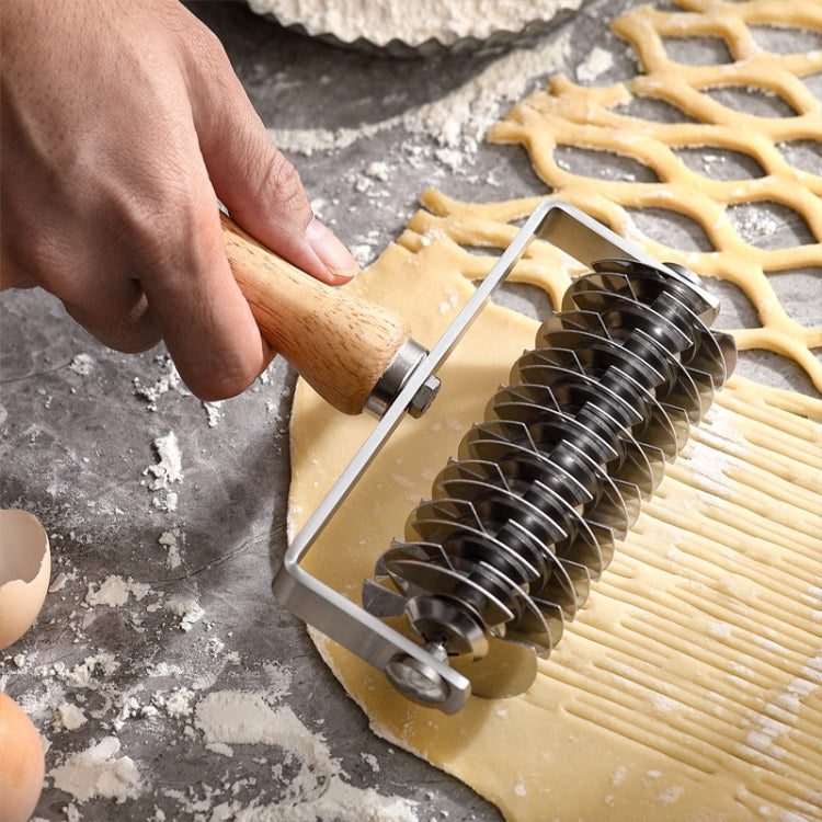 Baking Tool Stainless Steel Wooden Handle Pizza Roller Cutter Dessert Hob Pizza Net Knife, Pizza Cutter 1 Baking Tool Stainless Steel Wooden Handle Pizza Roller Cutter Dessert Hob Pizza Net Knife, Pizza Cutter 1