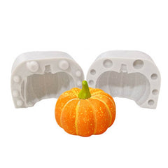 Halloween Three-Dimensional Pumpkin Cake DIY Scented Candle Silicone Mold