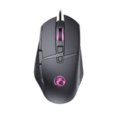 iMICE T91 8 Tasten 7200DPI USB kabelgebundene leuchtende Gaming-Maus, Kabellänge: 1,8 m
