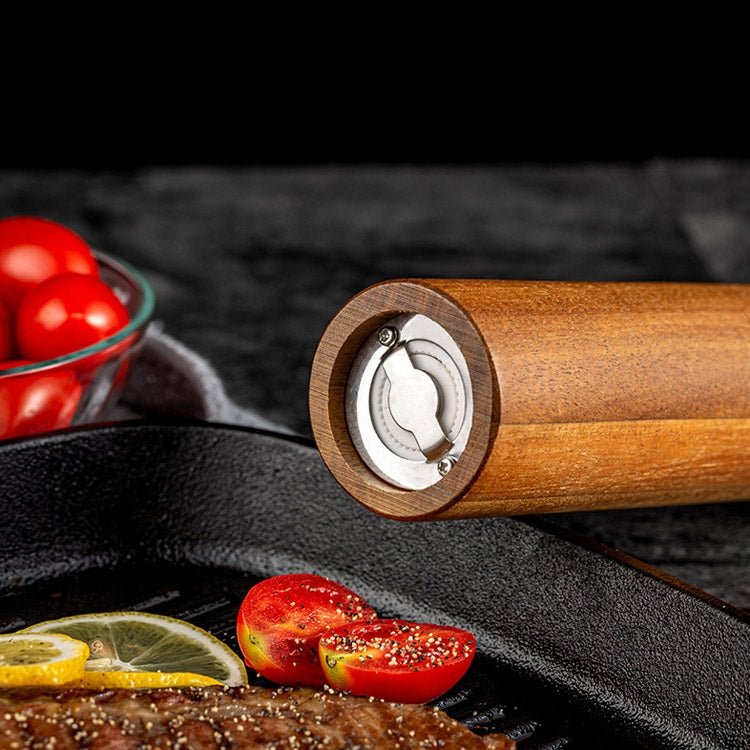 Wooden Pepper Grinder Household Sea Salt Manual Seasoning Bottle Kitchen Tool, Style 1 Wooden Pepper Grinder Household Sea Salt Manual Seasoning Bottle Kitchen Tool, Style 1