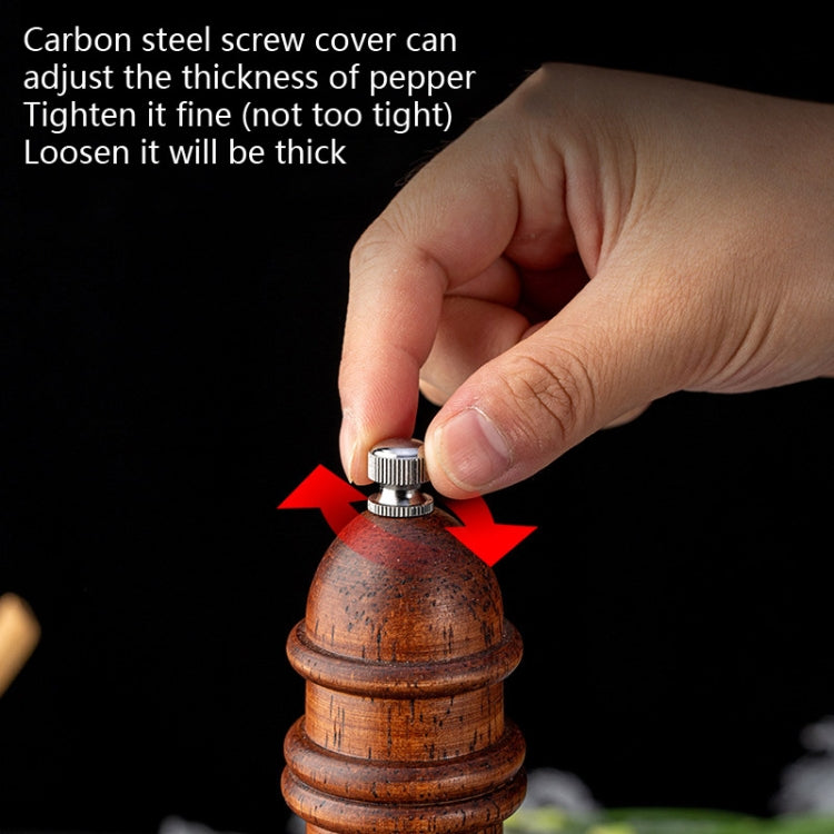 Wooden Lighthouse Shape Pepper Grinder Household Manual Sea Salt Grinding Tool, Style 2 Wooden Lighthouse Shape Pepper Grinder Household Manual Sea Salt Grinding Tool, Style 2