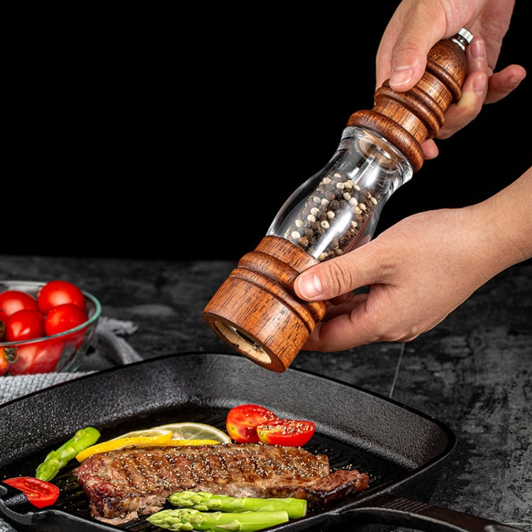Wooden Lighthouse Shape Pepper Grinder Household Manual Sea Salt Grinding Tool, Style 2 Wooden Lighthouse Shape Pepper Grinder Household Manual Sea Salt Grinding Tool, Style 2