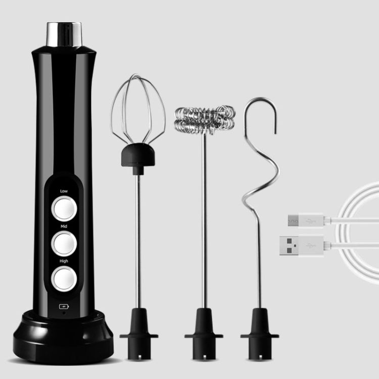 Whisk Household Electric Baking Mini Wireless Hand-Held Charging Stirrer Milk Frother Whisk Household Electric Baking Mini Wireless Hand-Held Charging Stirrer Milk Frother