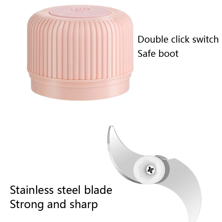 Household Vegetable Cutting Electric USB Garlic Masher Baby Mini Cooking Machine Baby Food Supplement Machine Household Vegetable Cutting Electric USB Garlic Masher Baby Mini Cooking Machine Baby Food Supplement Machine