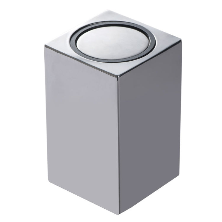 Push-Type Stainless Steel Toothpick Holder Portable Automatic Pop-Up Toothpick Storage Box, Square Push-Type  Stainless Steel Push-Type Stainless Steel Toothpick Holder Portable Automatic Pop-Up Toothpick Storage Box, Square Push-Type  Stainless Steel