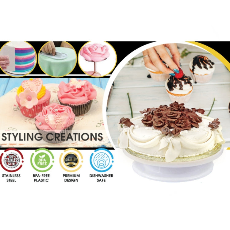 205 in 1 Cake Decorating Turntable Set Cake Decorating Mouth Baking Utensils, 205 PCS/Set 205 in 1 Cake Decorating Turntable Set Cake Decorating Mouth Baking Utensils, 205 PCS/Set
