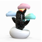 Cloud Weather Time Light Multifunctional Smart Induction Child Wake Up Alarm Clock