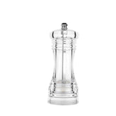 Acrylic Transparent Pepper Grinder Manual Pepper Grinder Ceramic Core Multi-Purpose Seasoning Bottle, 4 Inch, 5 Inch, 6 Inch