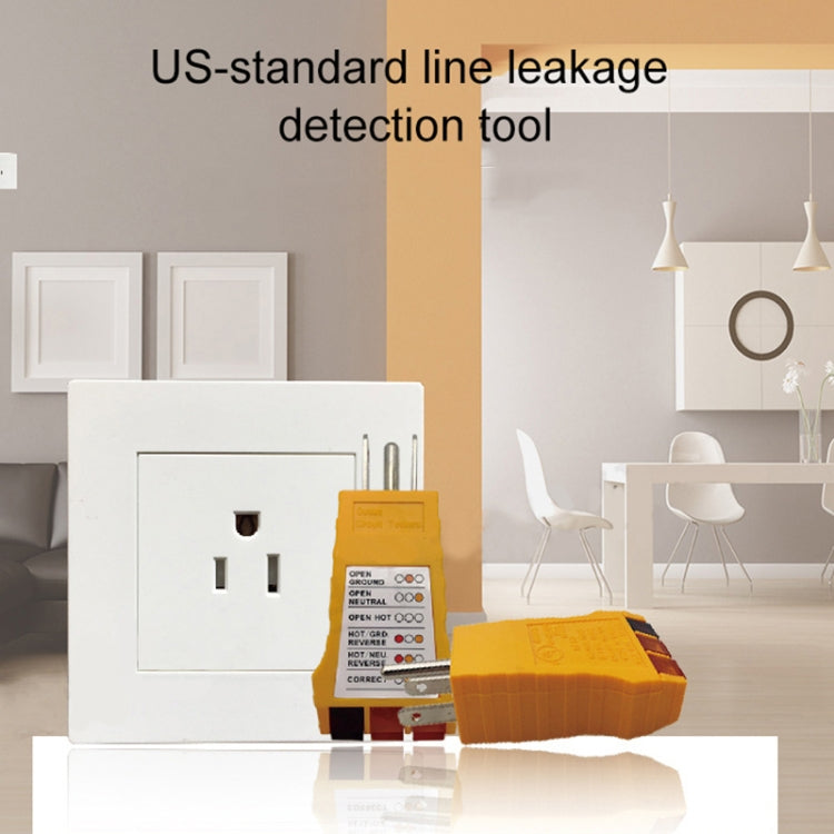 SK300 US Plug Socket Phase Tester Three-Wire Loop Power Socket Tester SK300 US Plug Socket Phase Tester Three-Wire Loop Power Socket Tester