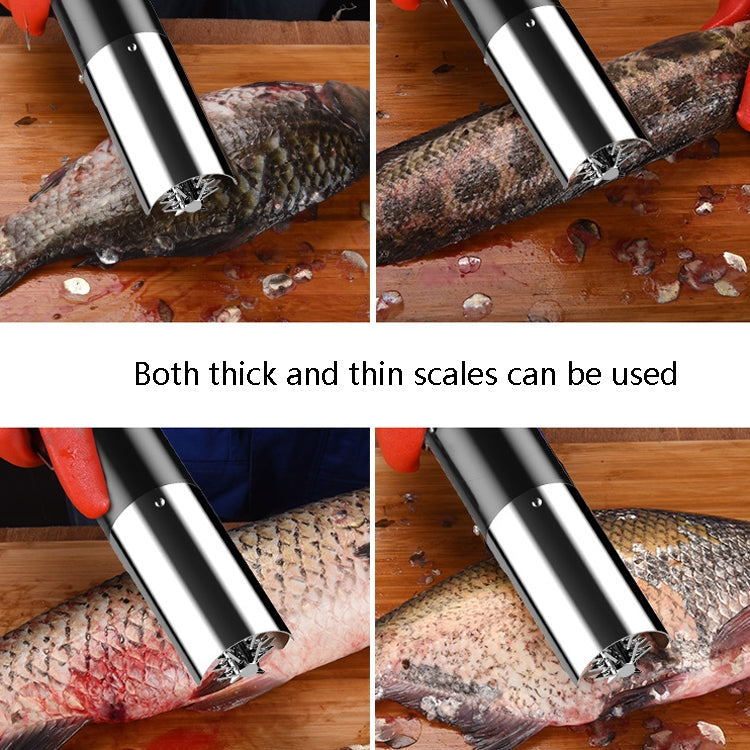 Electric Fish Scale Scraper Household Use Scraping Tool, CN Plug, Red, Black Electric Fish Scale Scraper Household Use Scraping Tool, CN Plug, Red, Black