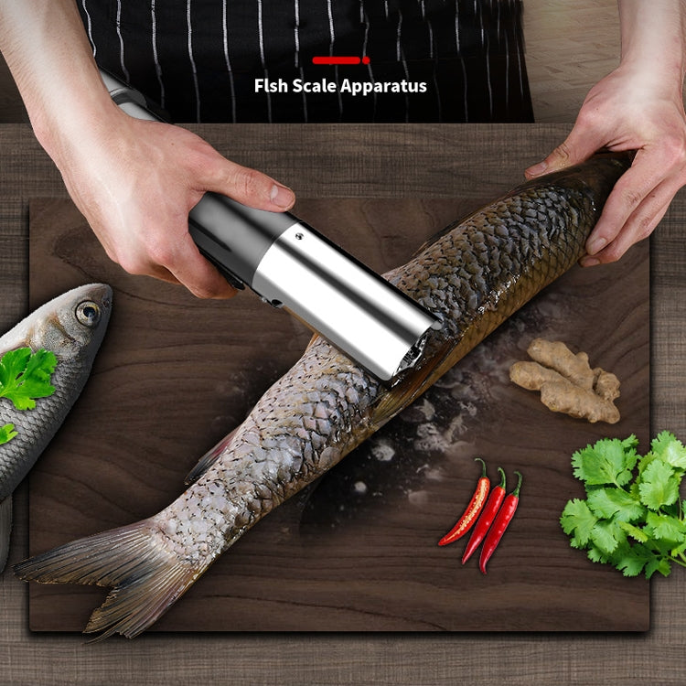 Electric Fish Scale Scraper Household Use Scraping Tool, CN Plug, Red, Black Electric Fish Scale Scraper Household Use Scraping Tool, CN Plug, Red, Black