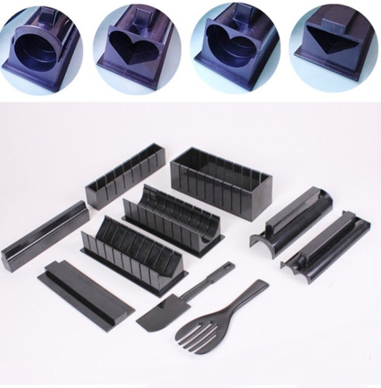11 in 1 Sushi Mold With Sushi Knife Rice Ball Mold DIY Home Creative Sushi Roll Set, Sushi Roll Set 11 in 1 Sushi Mold With Sushi Knife Rice Ball Mold DIY Home Creative Sushi Roll Set, Sushi Roll Set