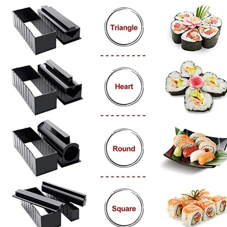 11 in 1 Sushi Mold With Sushi Knife Rice Ball Mold DIY Home Creative Sushi Roll Set, Sushi Roll Set 11 in 1 Sushi Mold With Sushi Knife Rice Ball Mold DIY Home Creative Sushi Roll Set, Sushi Roll Set