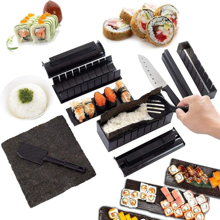 11 in 1 Sushi Mold With Sushi Knife Rice Ball Mold DIY Home Creative Sushi Roll Set, Sushi Roll Set 11 in 1 Sushi Mold With Sushi Knife Rice Ball Mold DIY Home Creative Sushi Roll Set, Sushi Roll Set