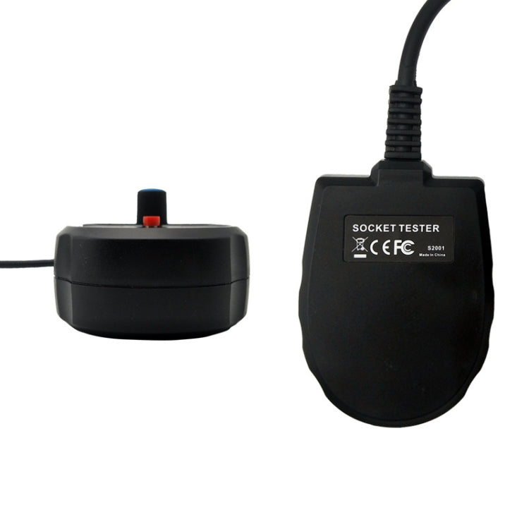 Detector de fase de enchufe S2001 Detector de fugas de circuito de enchufe de bucle trifásico multifunción, enchufe de la UE, S2001 Detector de fase de enchufe S2001 Detector de fugas de circuito de enchufe de bucle trifásico multifunción, enchufe de la UE, S2001