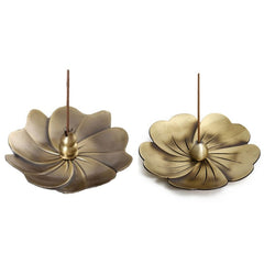 Household Bedroom Alloy sandalwood Furnace Creative Antique Line Incense Burner Incense Holder, Drop Shape, Gourd