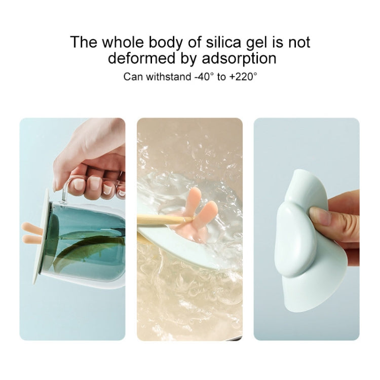 Food Grade Bunny Ears Shape Silicone Cup Lid Sealing Lid Cartoon Mug Dustproof Leak-Proof Lid Food Grade Bunny Ears Shape Silicone Cup Lid Sealing Lid Cartoon Mug Dustproof Leak-Proof Lid