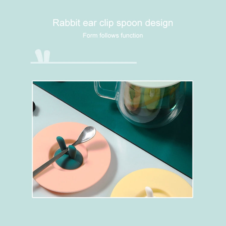 Food Grade Bunny Ears Shape Silicone Cup Lid Sealing Lid Cartoon Mug Dustproof Leak-Proof Lid Food Grade Bunny Ears Shape Silicone Cup Lid Sealing Lid Cartoon Mug Dustproof Leak-Proof Lid