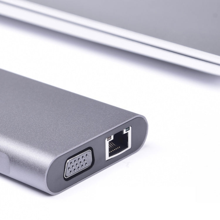 10 in 1 Type-C Multi-Function Docking Station PD Fast Charging HUB, 10 in 1 10 in 1 Type-C Multi-Function Docking Station PD Fast Charging HUB, 10 in 1