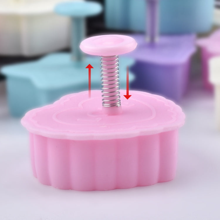 4 in 1 Three-Dimensional Fondant Biscuit Embossing Mold Push-Type Cake Mold Random Style Delivery, Push-Type Cake Mold 4 in 1 Three-Dimensional Fondant Biscuit Embossing Mold Push-Type Cake Mold Random Style Delivery, Push-Type Cake Mold