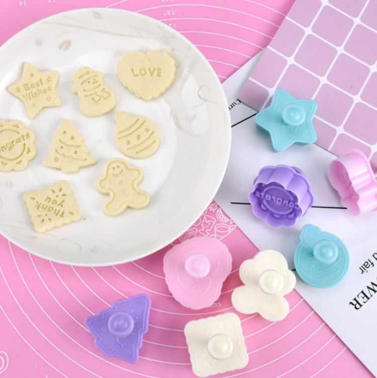 4 in 1 Three-Dimensional Fondant Biscuit Embossing Mold Push-Type Cake Mold Random Style Delivery, Push-Type Cake Mold 4 in 1 Three-Dimensional Fondant Biscuit Embossing Mold Push-Type Cake Mold Random Style Delivery, Push-Type Cake Mold