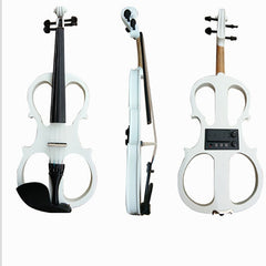 YS030 4 / 4 Wooden Manual Electronic Violin for Beginners, with Bag
