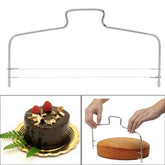 Stainless Steel Adjustable Wire Cake Cutter Slicer Leveler DIY Cake Baking Tools, Cake Cutter