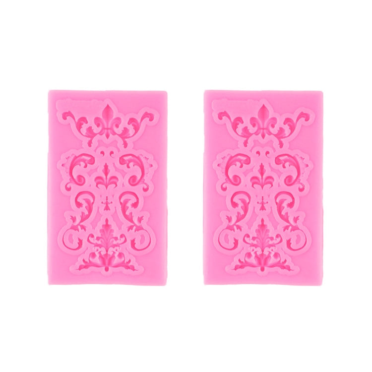 2 PCS Fondant Cake Silicone Mold Hollow Embossed Border Frame Retro Photo Frame Mould 2 PCS Fondant Cake Silicone Mold Hollow Embossed Border Frame Retro Photo Frame Mould