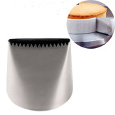 Stainless Steel Nozzle Icing Piping Nozzles Cream Cake Decorating Pastry Tip Fondant DIY Cake Tools, Cream Cake Pastry Tip Mouth