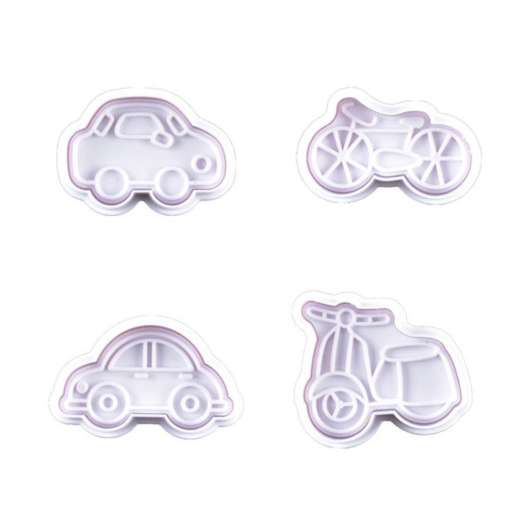 3 Sets Plastic Decorative Biscuit Mold Transportation Tool Series Biscuit Spring Mold, A, B 3 Sets Plastic Decorative Biscuit Mold Transportation Tool Series Biscuit Spring Mold, A, B