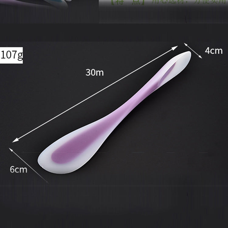 Multifunctional Double-Headed Dual-Purpose Silicone Spatula Translucent Spoon Baking Tool, Random Color Delivery Multifunctional Double-Headed Dual-Purpose Silicone Spatula Translucent Spoon Baking Tool, Random Color Delivery
