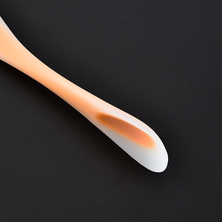 Multifunctional Double-Headed Dual-Purpose Silicone Spatula Translucent Spoon Baking Tool, Random Color Delivery Multifunctional Double-Headed Dual-Purpose Silicone Spatula Translucent Spoon Baking Tool, Random Color Delivery