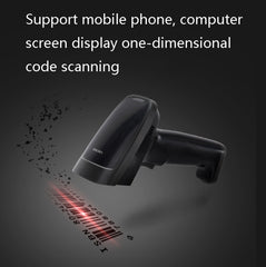 Kabelgebundener und kabelloser Scanner für Feinkostläden, Drogerien, Supermärkte, Gastronomie, Logistik, Kassenscanner, 14882 (Schwarz), 14882 (Weiß), 14882W (Schwarz), 14882W (Weiß)