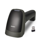 Deli Wired And Wireless Scanner Drugstore Supermarket Catering Logistics Cash Register Scanner, 14882W (Black), 14882W (White)