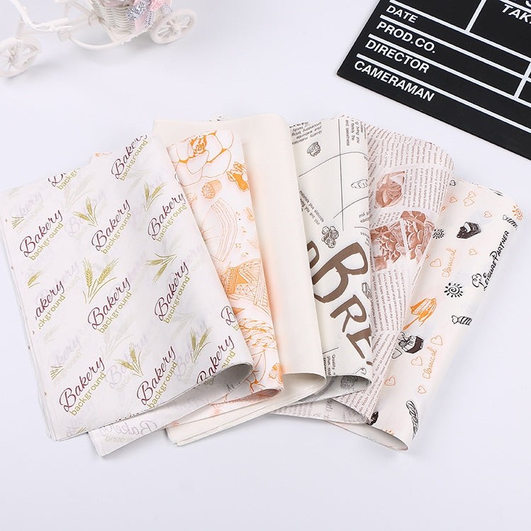 100 Sheets / Pack Cake Greaseproof Paper Baking Packaging Plate Paper Hamburger Paper, Colour: Classical Newspaper, Classical Newspaper, Color Pastry, Orange Tower, White English, Coffee English, Wheat English, Pure White, Thick Kraft Paper, Gray Tower... 100 Sheets / Pack Cake Greaseproof Paper Baking Packaging Plate Paper Hamburger Paper, Colour: Classical Newspaper, Classical Newspaper, Color Pastry, Orange Tower, White English, Coffee English, Wheat English, Pure White, Thick Kraft Paper, Gray Tower...