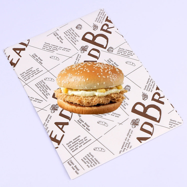 100 Sheets / Pack Cake Greaseproof Paper Baking Packaging Plate Paper Hamburger Paper, Colour: Classical Newspaper, Classical Newspaper, Color Pastry, Orange Tower, White English, Coffee English, Wheat English, Pure White, Thick Kraft Paper, Gray Tower... 100 Sheets / Pack Cake Greaseproof Paper Baking Packaging Plate Paper Hamburger Paper, Colour: Classical Newspaper, Classical Newspaper, Color Pastry, Orange Tower, White English, Coffee English, Wheat English, Pure White, Thick Kraft Paper, Gray Tower...
