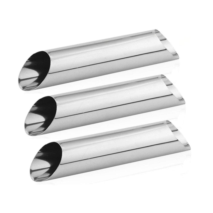 20 PCS Oblique Double-Head Stainless Steel Large Spiral Tube Non-Stick Croissant Mold Croissant Tool, 20 PCS Croissant Tool 20 PCS Oblique Double-Head Stainless Steel Large Spiral Tube Non-Stick Croissant Mold Croissant Tool, 20 PCS Croissant Tool