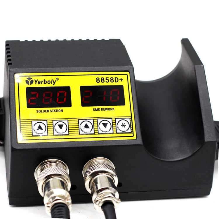 8858 Portable Rework Soldering Station Hot Air Blower For SMD/PCB, EU Plug, 8858 8858 Portable Rework Soldering Station Hot Air Blower For SMD/PCB, EU Plug, 8858