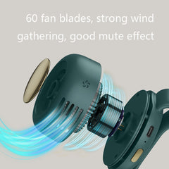 MF019 Small Whirlwind Leafless Fan Portable Clip Waist Fan