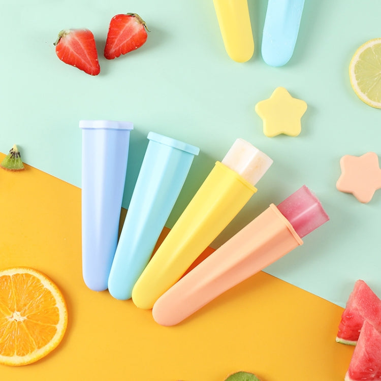 4 in 1 Children Popsicle Mold Set Food Grade Silicone Cream Mold Random Colour Delivery 4 in 1 Children Popsicle Mold Set Food Grade Silicone Cream Mold Random Colour Delivery