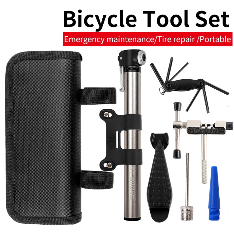 Bicycle Repair Kit Repair Set Bicycle Mountain Road Tire Tool Pump Riding Equipment Bicycle Repair Kit Repair Set Bicycle Mountain Road Tire Tool Pump Riding Equipment